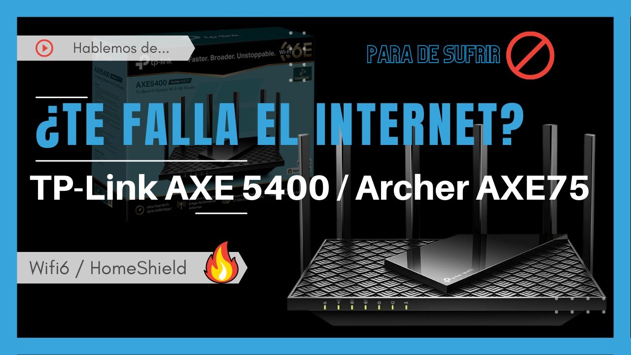 ¿Te falla el internet? Revisión en Español - TP-Link AXE5400 triple ...