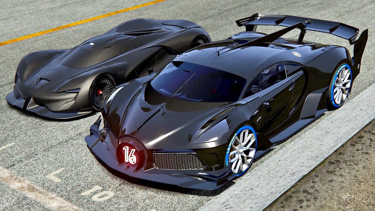 Bugatti VGT. Bugatti Black Devil VGT f1 and Supercars Challenge. Bugatti Black Devil.