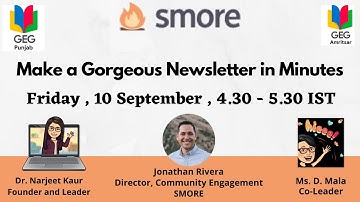 SMORE - Learn to Make a Gorgeous Newsletter in Minutes