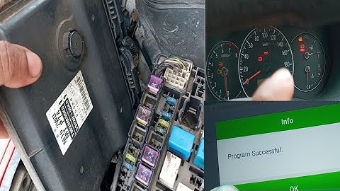 ECM Programming Maruti Suzuki SX4 by Launch Scanner ScanPlus X