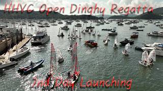 HHYC Open Dinghy Regatta 2nd Day Launching