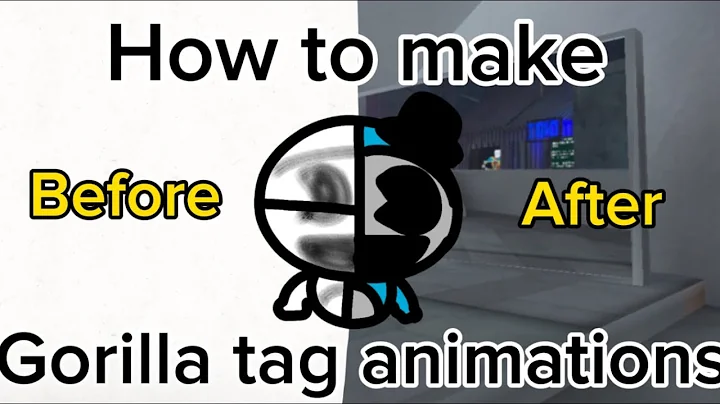 How to make Gorilla tag animations (Backgrounds and other stuff)