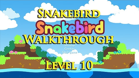 Snakebird Walkthrough - Level 10
