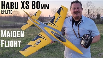E-flite - Habu XS - 80mm - Maiden Flights