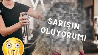 Sarışın Oluyorum 7 Saatte Bitti😱