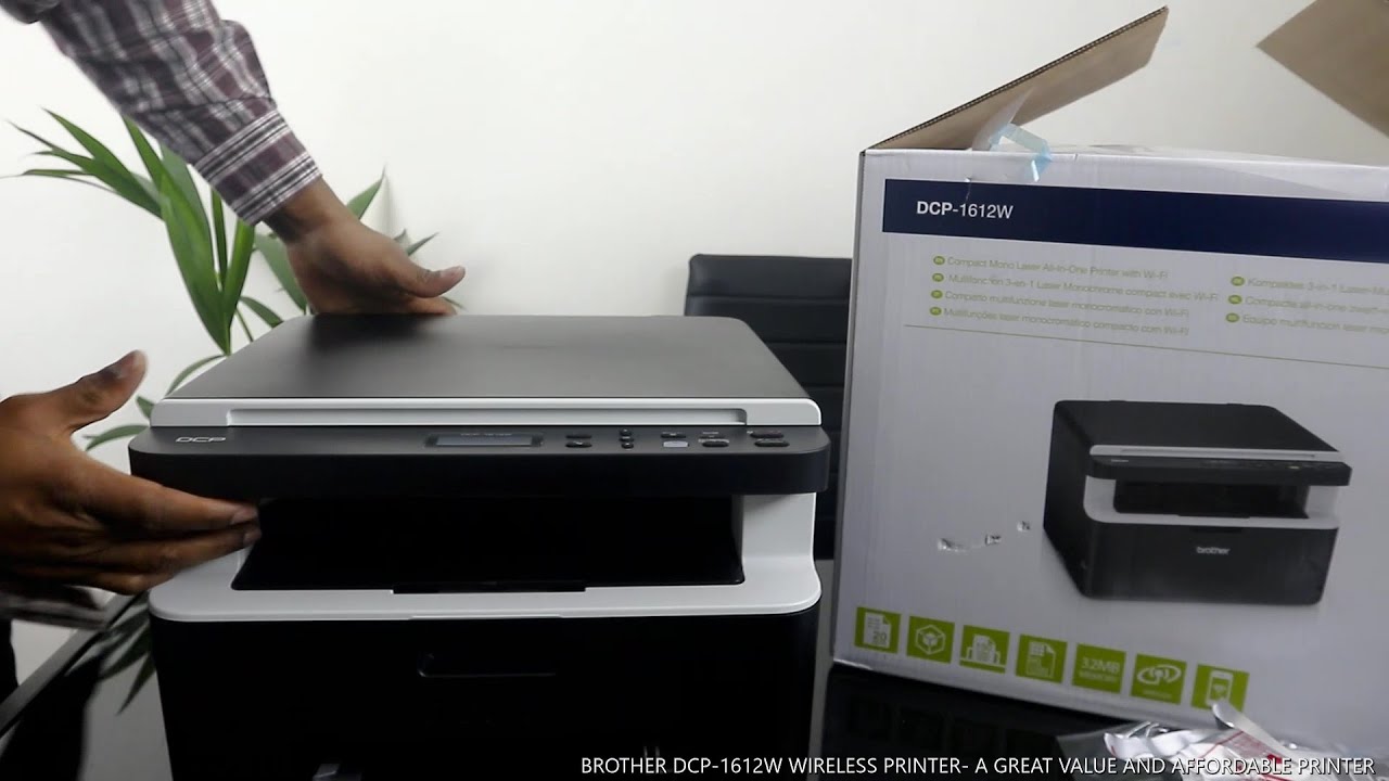 BROTHER DCP -1612W WIRELESS PRINTER A GREAT VALUE AND AFFORDABLE PRINTER 