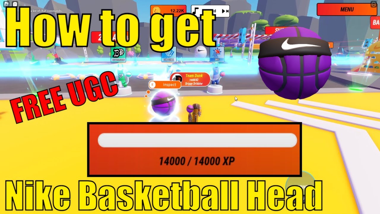 How to get Nike Basketball Head in NIKELAND 14K EXP for FREE UGC