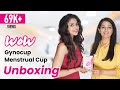 Gynocup Reusable Menstrual Cup Unboxing and Review