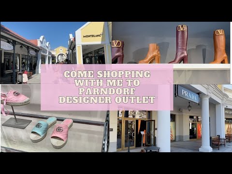 COME SHOPPING WITH ME TO PARNDORF DESIGNER OUTLET - GUCCI, PRADA, BURBERRY AND MORE *WITH PRICES*