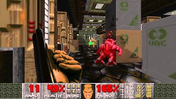 DooM II - Whispers of Satan - Pumping Station 083A (MAP05) - UV-Max in 4:29