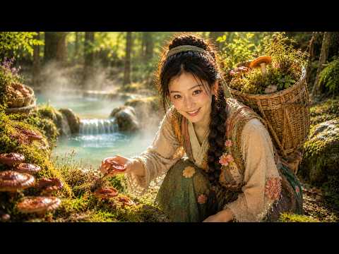 My greedy uncle stole my home? 💸 I flee to the wild & get rich on mushrooms!👇#drama #foryou