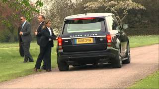Raw: Obamas' UK Visit Includes Birthday Lunch