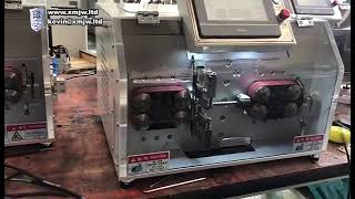 16 Wheel Drive Automatic Multi Core Sheathed Wire Cutting And Stripping Machine 30 Square Pvc Cables