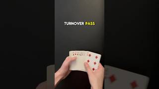 Thumbnail for Turnover Pass - Card Control Tutorial #magic #tricks #tutorial