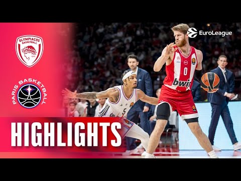 Fourth Quarter CHANGED Everything | Olympiacos - Paris | R12 BASKETBALL HIGHLIGHTS 2025-26