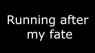 Video thumbnail of "Jean-Pierre Taieb - Running after my fate/ LYRICS (The Divide soundtrack)"