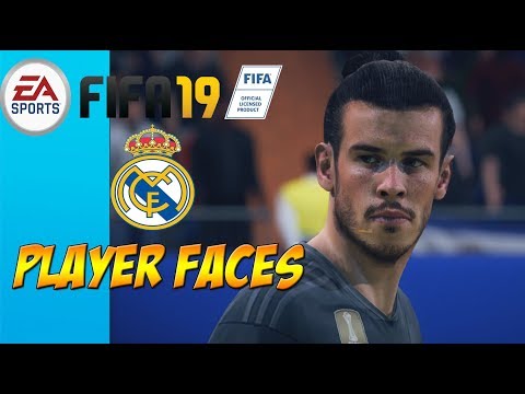 FIFA 19 - Real Madrid Player Faces