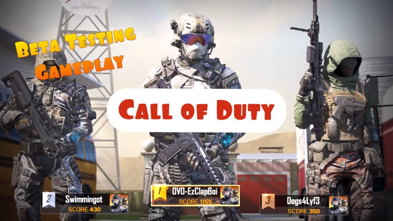 Call of Duty Beta Testing Gameplay | The Lagging Is Serious Bro | COD Mobile - 