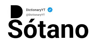 Sótano Sinónimos Tesauro