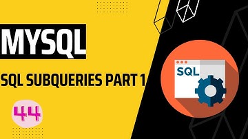 SQL SUBQUERY #mysql #sql
