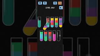 Water Color Sort Level 282 Walkthrough Solution iOS/Android