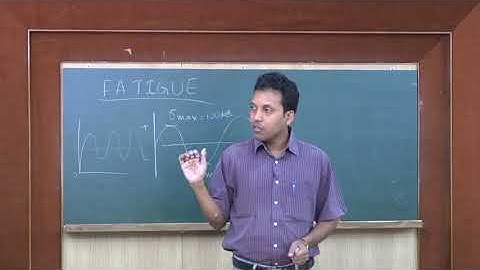 Lecture 18 Mechanical Behavior of Materials Prof Krishna Dutta NIT Rourkela