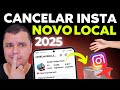 COMO EXCLUIR A CONTA DO INSTAGRAM - NOVO LOCAL EM 2025