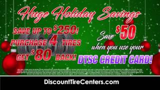 Discount Tire Centers - HUGE Holiday Savings