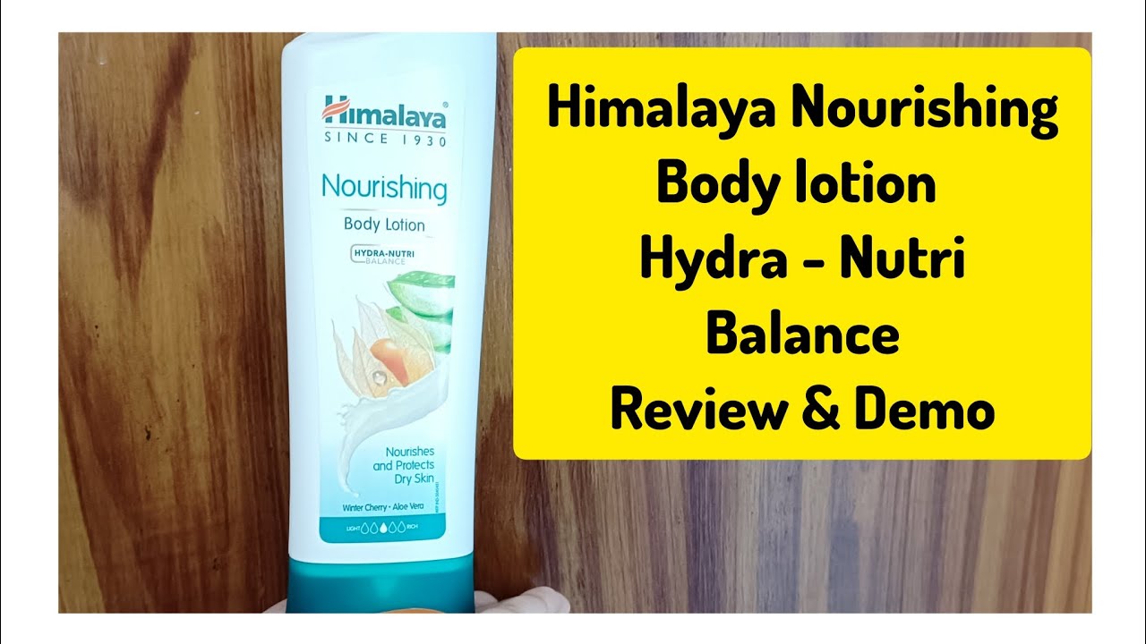 HIMALAYA NOURISHING BODY LOTION ( Hydra Nutri) Body Lotion Honest