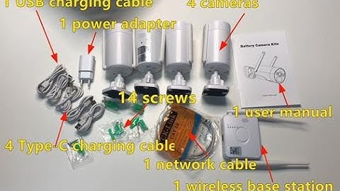 SC03 3MP wireless battery security camera system