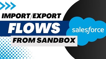 Export & Import Flows | Deploying Salesforce Flows from Sandbox to Production using Change Sets
