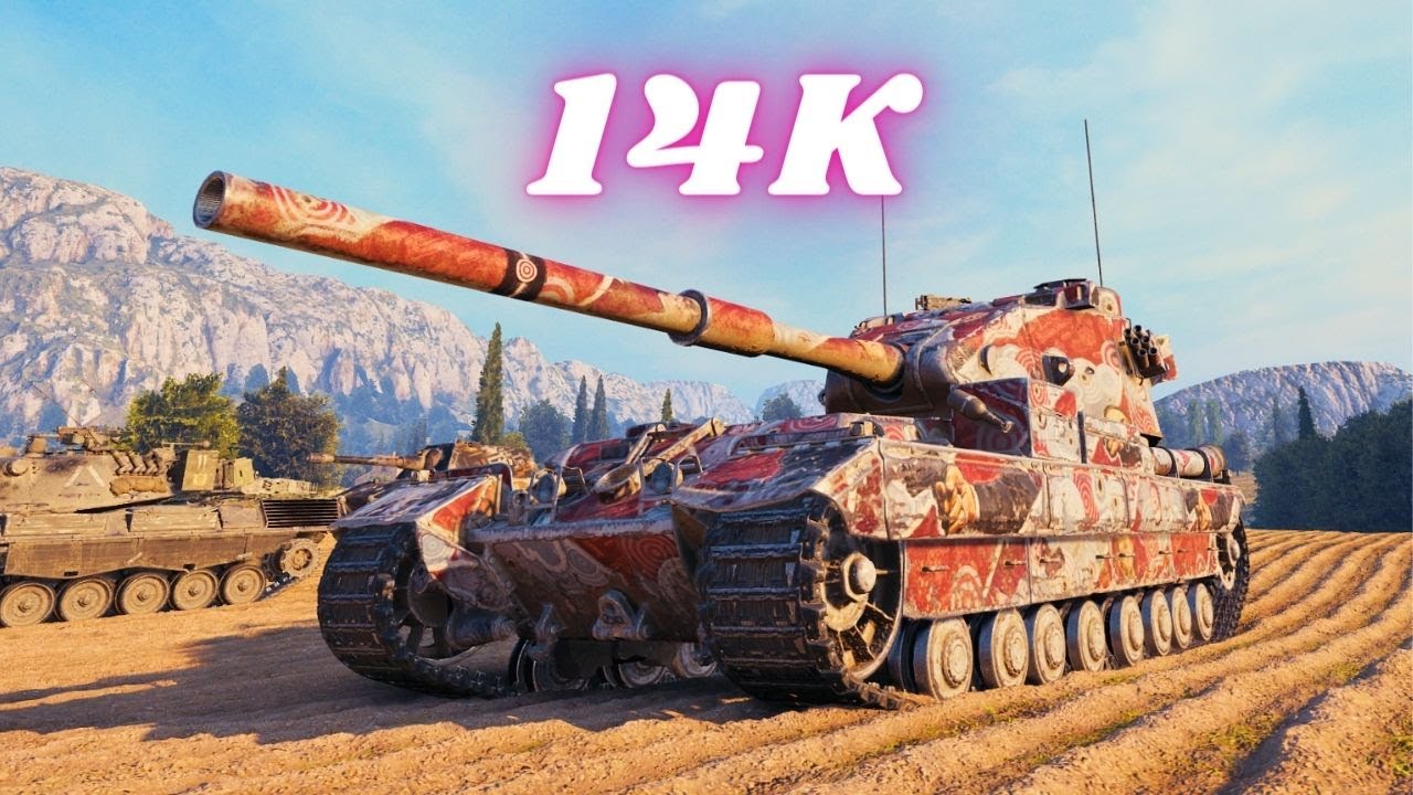 FV215b (183) 14K Damage 7 Kills & FV215b (183) 10K Damage World of ...