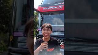 bus Al fayed rebublik terwelu garasi Wonosobo Jawa Tengah