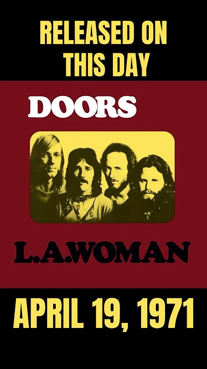 The Doors released LA Woman on this day April 19, 1971. #music #rock #guitar