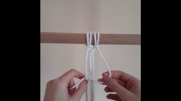 Macramè Square Knot (Nodo Piatto Macramè)