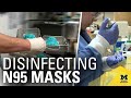 Disinfecting N95 masks for reuse during COVID-19 pandemic