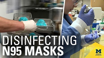 Disinfecting N95 masks for reuse during COVID-19 pandemic