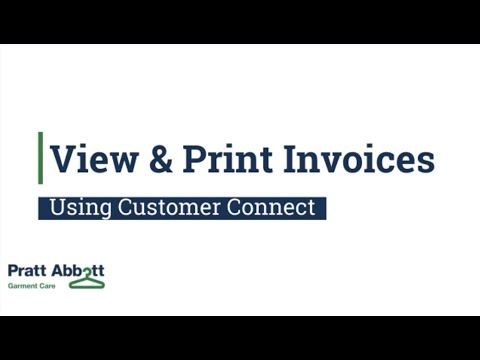 Find Your Pratt Abbott Invoices
