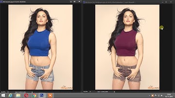 How To Change Dress Color in Adobe Photoshop Cs6,cs5