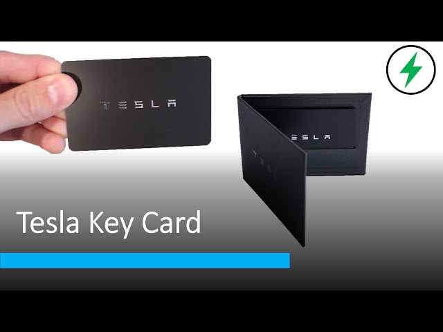 Metal Key Card Holder for Tesla Model 3 & Y
