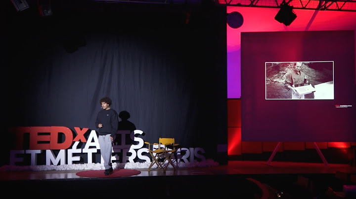 Le design : un pont entre l'art et l'industrie | Zakari Boukhari | TEDxArtsEtMétiersParis