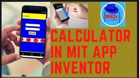 how to make calculator in mit app inventor