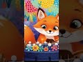 The little fox Echo's Collection: Playing different instruments #animation #cartoon #cool #animals