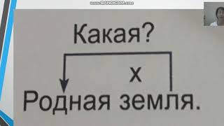 4 класс Русский язык Тема: \