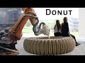 Donut - milled with Kuka - robotic 7-axis mill