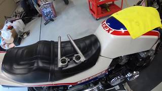 CBX550F セパハン仕様に変更!!