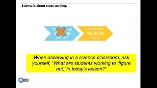 STEM.LD - Session 2 Supporting Strong Instruction in the math and science classroom Leadership video