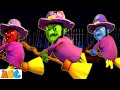 Three Little Loony Witches in the Dark | Spooky Scary Halloween Songs for Kids by All Babies Channel