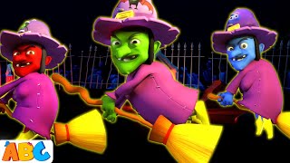 three little loony witches in the dark spooky scary halloween songs for kids by all babies channel