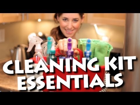 Cleaning Kit Essentials! How to Keep Your Home Clean and Save Time & Money (Clean My Space)